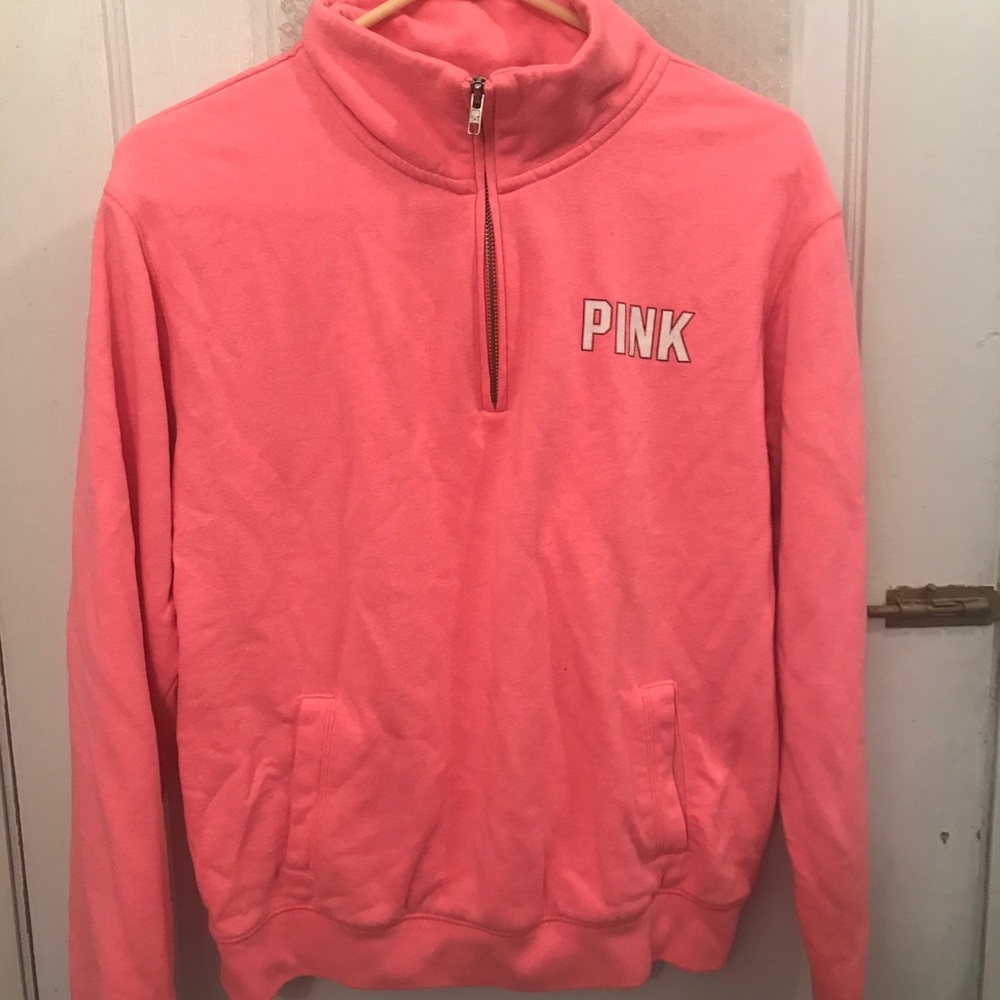 PINK quarter zip